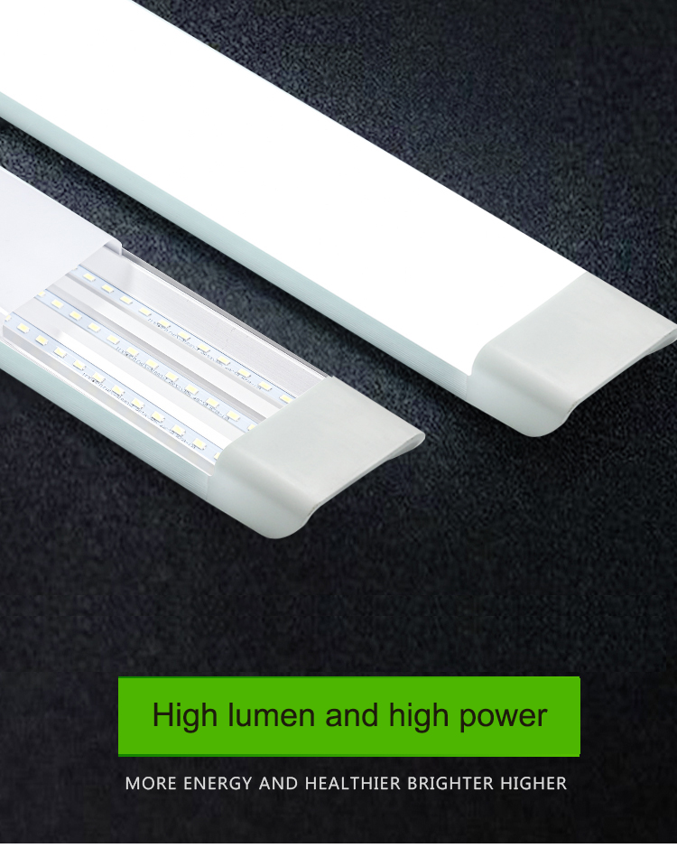 9W 18W 36W 40W 60W 4FT PC LED Batten Purified Fixture Lamp Tube Light with Materials