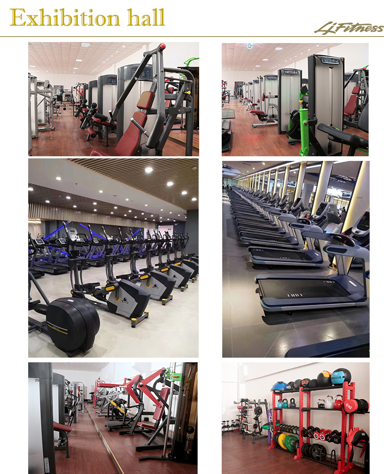 Lubricant Commercial Gym Treadmill , Gym Equipment Running Machine 0-15% Slope