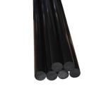 High Temperature Resistance Round PEEK Plastic Rod 1000mm Heat Resistance