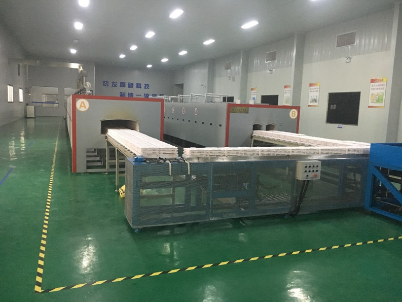 Continuous Mesh Belt Furnace Energy Natural Gas Catalyst Rare Earth Calcination