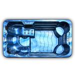 4m Outdoor Swim Spa Pool Whirlpool Massage Hot Tub With 6 Seats