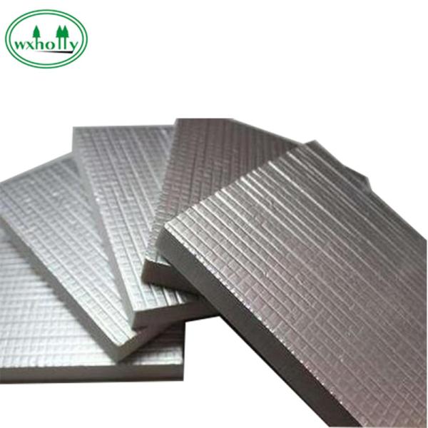 High Density Backed Aluminum Foil 100kg/M³ Fireproof Rubber Thermal Insulation