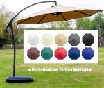Patio Umbrella, Yard Umbrella Push Button Tilt Crank, Terrace Garden Restaurant