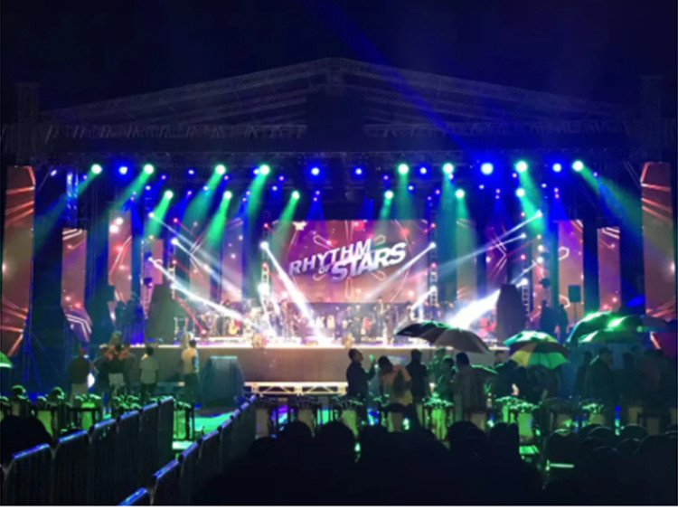 5000cd/Sqm Hard Link Led Video Panel P2.9 P3.91 P4.81 Rental