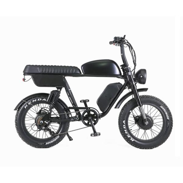7 Speed Gears Full Suspension Electric Bike with 1000W Motor 1-3 Hours Charging