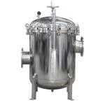 304/316L Stainless Steel Bag Filter Housing 62KG Weight for Industrial