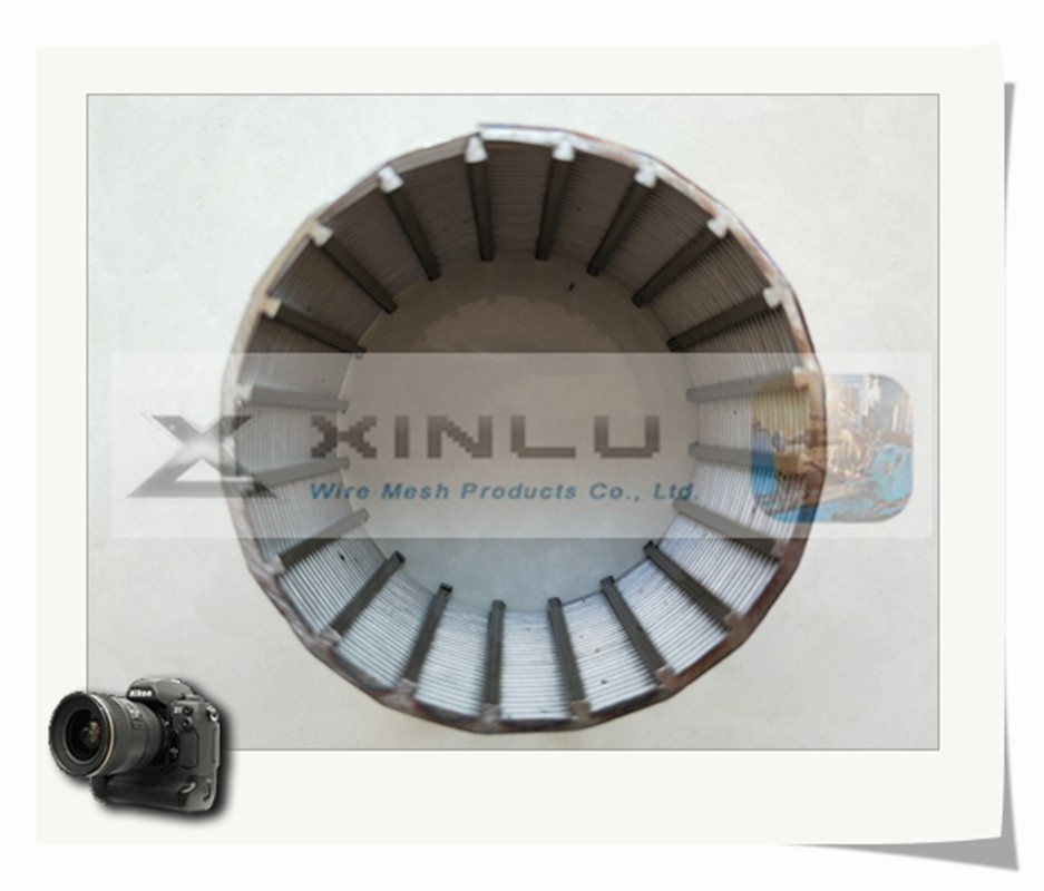 Water Well Wedge Wire Screen Pipe SS201 80mm - 500mm Diameter