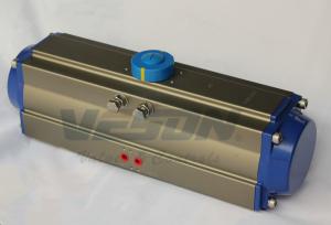 Quality Three Position Aluminum Alloy Pneumatic Air Actuator Double Acting Horizontal Pneumatic Actuators wholesale