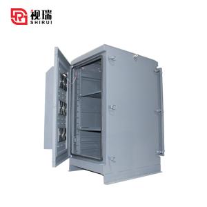 Quality IP65 Air Cooled Outdoor Network Cabinet EMC Outdoor Data Cabinet Projector Housing wholesale