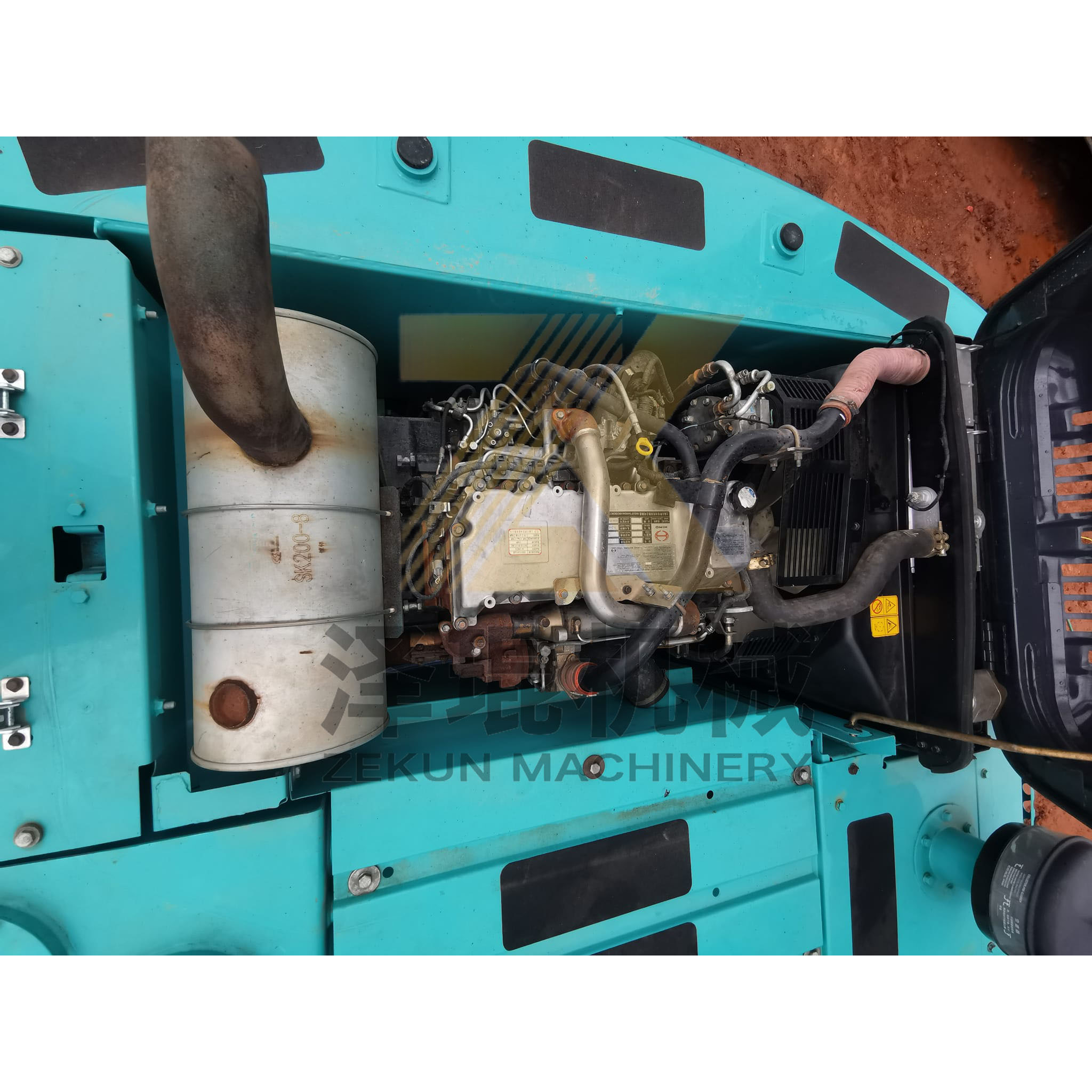 2019 Kobelco SK200-8 20Ton Excavator from Japan with Hydraulic Pump