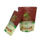 Custom matte stand up food packaging bags for snack pistachio mix nuts