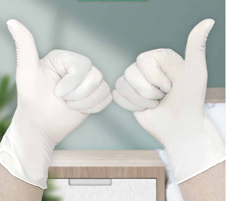 Health Examination ESD Elastic Disposable Latex Gloves
