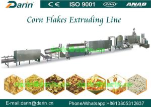 China Commercial Corn flakes making machine / Corn Chips snack food extruder Production Line on sale