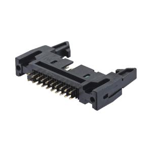 Quality 2.54mm Pitch Straight Dip Latch Header Conncetor 10 12 20 26 30 34 40 44 50 64 Pin wholesale