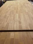 Customized 1220x2440mm Carbonized Solid Wood Panel Rubber Finger Joint Hardwood