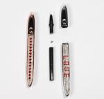 Boat Design Tube Body Diamond Style Leather Style Customizable Surface Filling