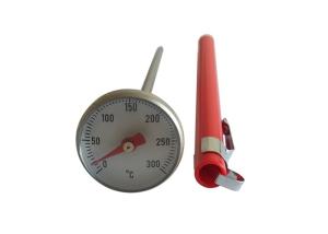Quality Cooking / Fry Calibrating Bimetallic Thermometers , Bimetallic Stemmed Thermometer Small Dial wholesale