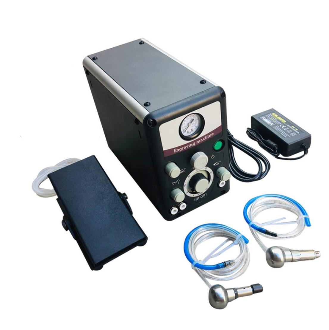 280*150*190mm Pneumatic Jewelry Engraving Machine 400-8000rpm