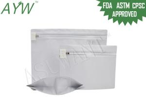 Quality Stand Up Child Proof Bags Scent Proof , Child Resistant Package Bags With Single Zip wholesale