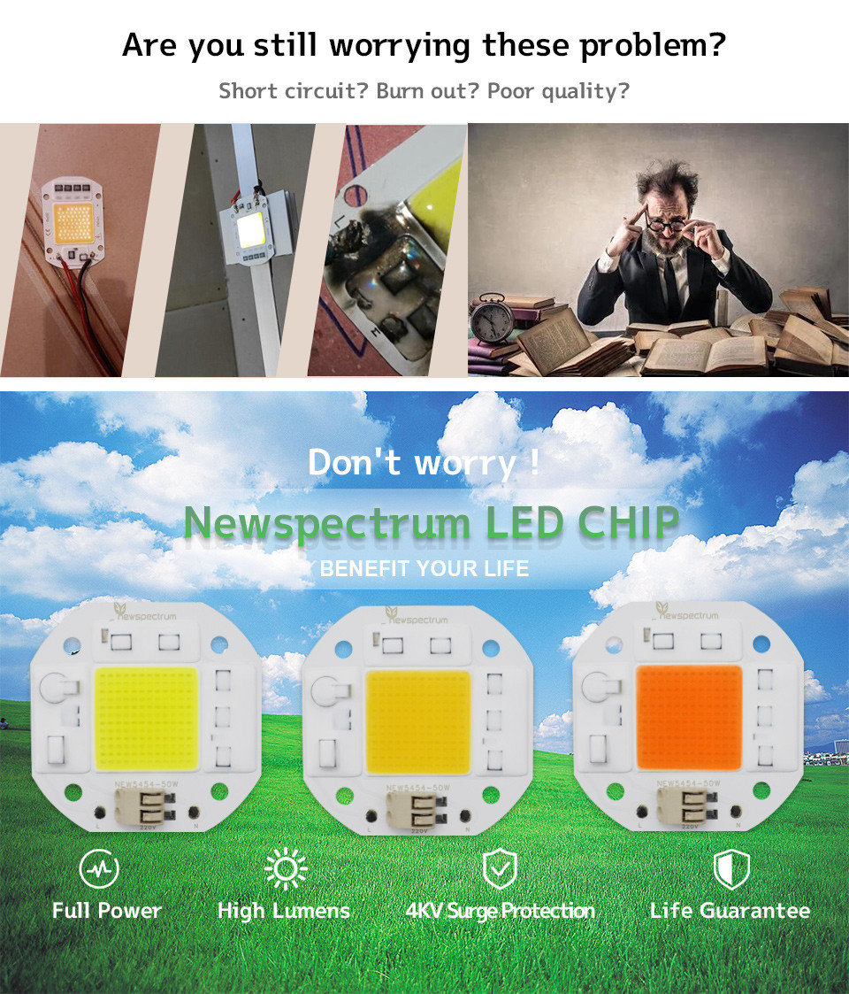 50W LED Grow Chip