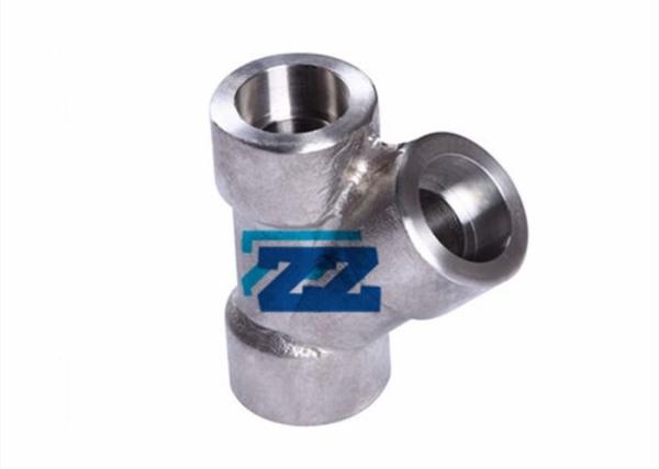 Cheap Socket Weld Lateral Tee Forged Pipe Fittings 45 Degree  1 / 2 " 3000LB Pressure for sale