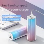 10W Portable Power Bank for Phone Ultra Thin Fast Charging Battery Charger 2.1A