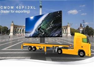 Quality Outdoor Full Color HD Video Mobile Truck Mounted LED Screen 27777 Pixels wholesale