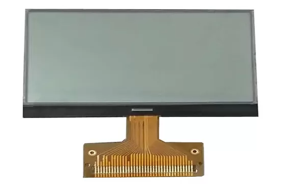 28 Pins COG LCD Module White LED Backlight Transflective Mono LCD Display