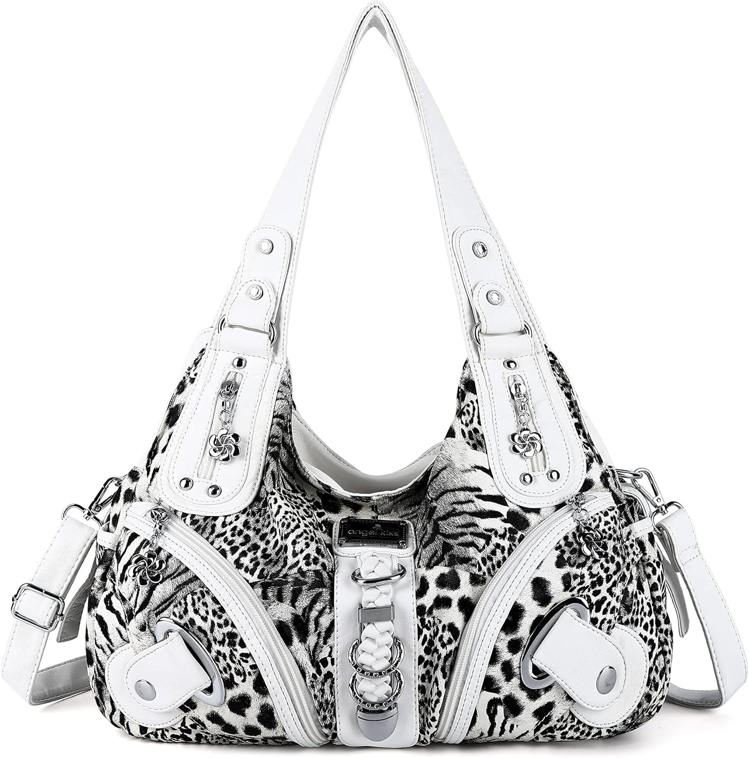 ANGELKISS HOBO PURSES AND HANDBAGS FOR WOMEN SATCHEL HANDBAG WOMEN PURSES LARGE DAILY SHOULDER BAGS