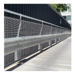 Low Carbon Steel Wire 358 Security Mesh Fence for High Security Government