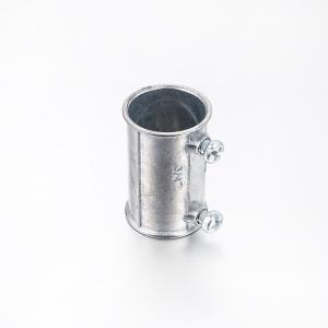 Quality Electrical Metal Conduit Pipe Fittings , 3 4 EMT Coupling Zinc Die Casting wholesale