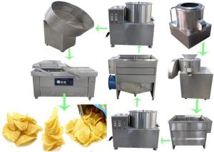 Quality Snack Food Factory Semi Automatic Potato Chips Production Line wholesale