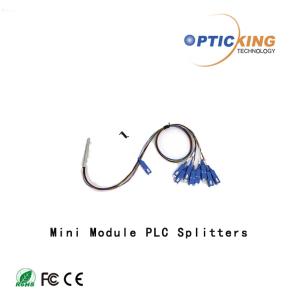 Quality LC Blockless Fiber Optic PLC Splitter 1x32 OPTICKING wholesale