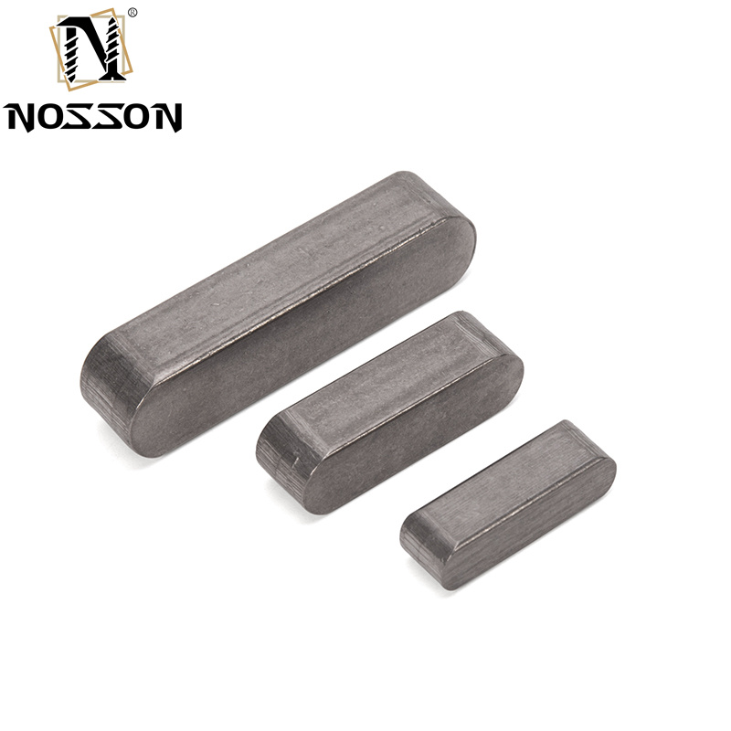 Zinc-Flake Coated High Strength DIN6885 Stainless Steel 304 316 Flat Parallel Key Type A for Heavy Duty Applications