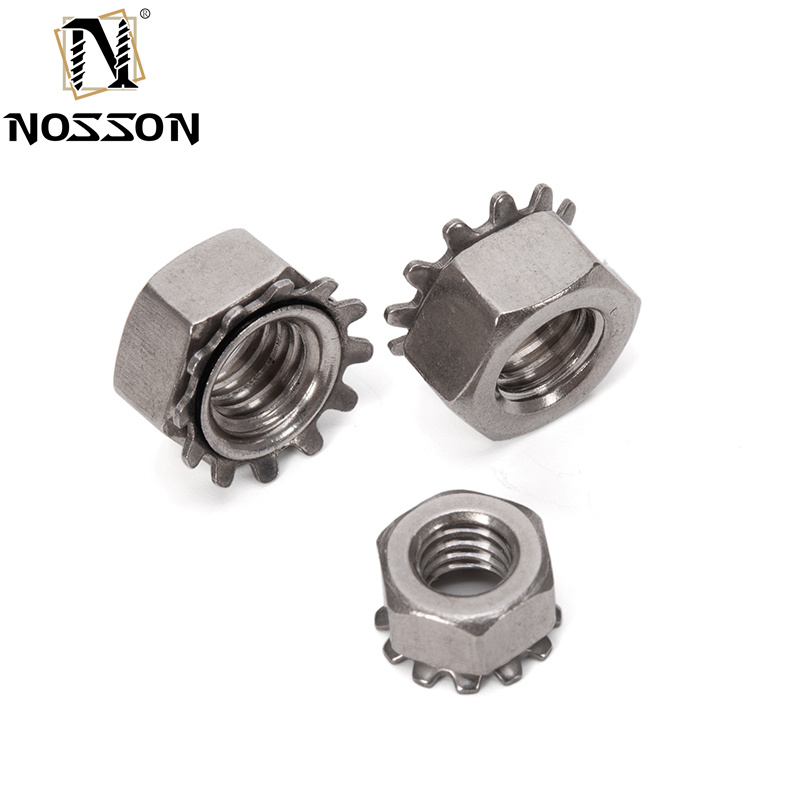 Heavy Industry Directly from ZINC PLATED Finish 304 316 Stainless Steel K Type Threaded Nuts Imperial Inch Measurement System