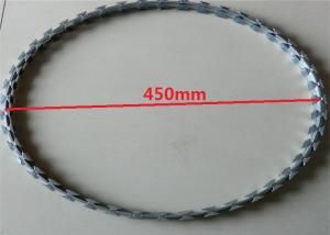 Quality 450mm Diameter Razor Wire And Barbed Wire Galvanized Concertina wholesale