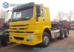 6x4 Prime Mover 371 HP Sinotruk HOWO Tractor Truck HC16 Axle ISO CCC Listed