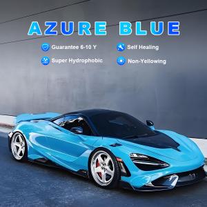 Quality Self Healing Premium Color Paint Protection Film - Azure Blue High Quality Urethane for Long - lasting Car Protection wholesale