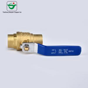Quality Medium Pressure FIP 1 Inch Mini Ball Valve CW617N CuZn40Pb2 wholesale