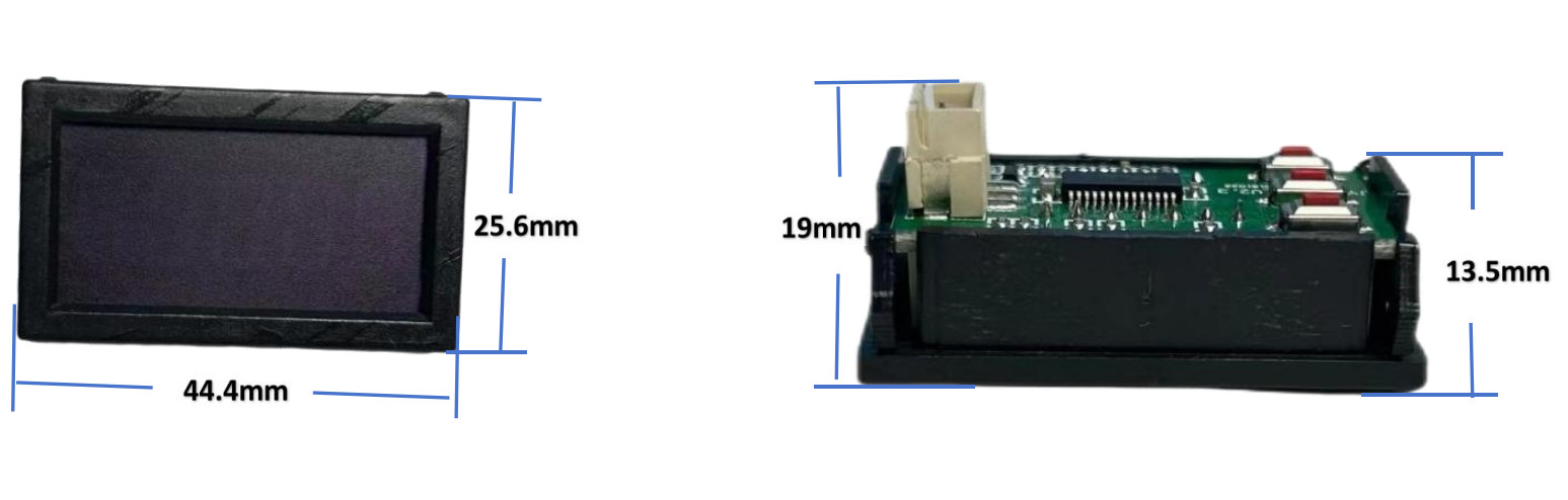 Five Digit Small Size Pulse Signal Tachometer Juyi DC Brushless Motor Driver Speed Display Module