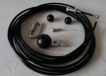 Nylon Coated Gym Cable Wire Rope 1/4'' Outer Diameter For Commercial Fitness