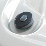 Pearl White Massage Spa Bathtub Outdoor Hot Tubs For 3 People