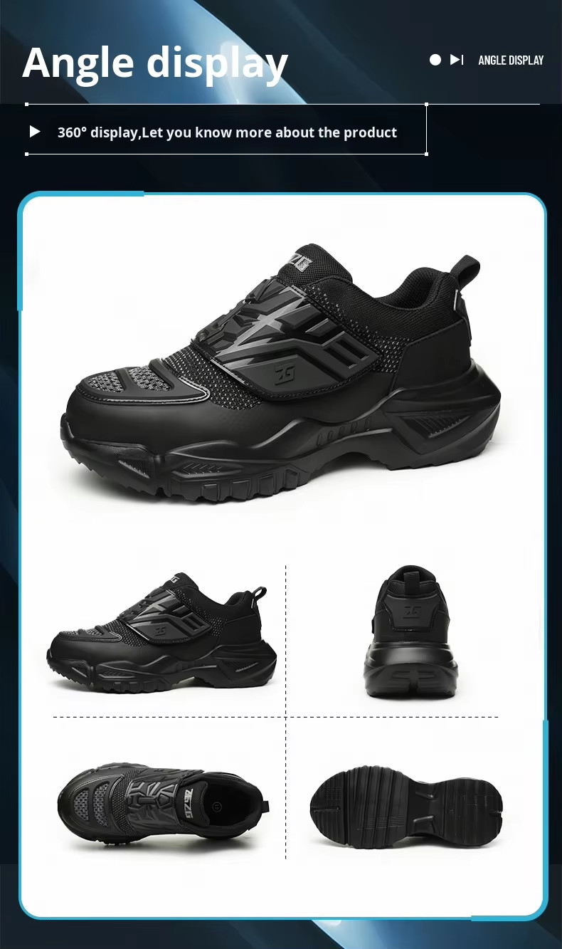 Electrical Safety Shoes Men'S Insulated 6kv Work Shoes TPU Mesh With Kevlarr Anti Stab Safety Shoes Plastic Toe Anti-smashing