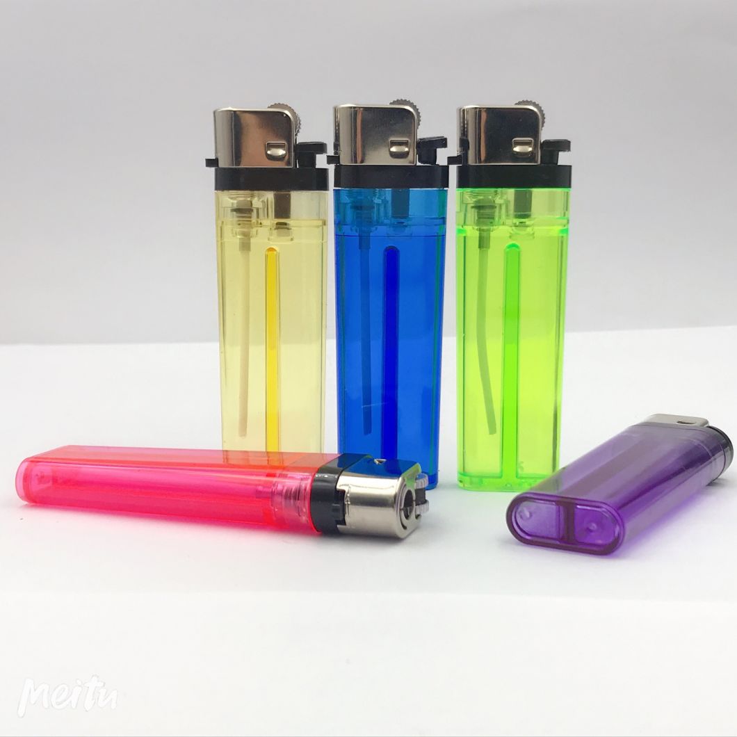 POM Material New Style Safety Relief Steel Ball Plastic Disposable Refillable Gas Lighter
