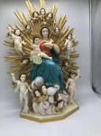 Virgin Mary Statue 1200dpi Stereolithography 3D Printing Custom Hand Painting