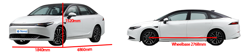 High Speed Xpeng P5 Sedan Electric Car 211Ps Front Wheel Drive