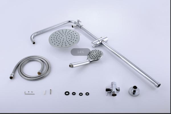 Bathroom Bathtub Shower Faucet Sets Electric Tap Ceiling Mounted Waterfall