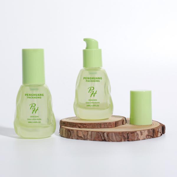 Customized Logo 1oz 30ml Skincare Packaging Container For Serum Lotion And