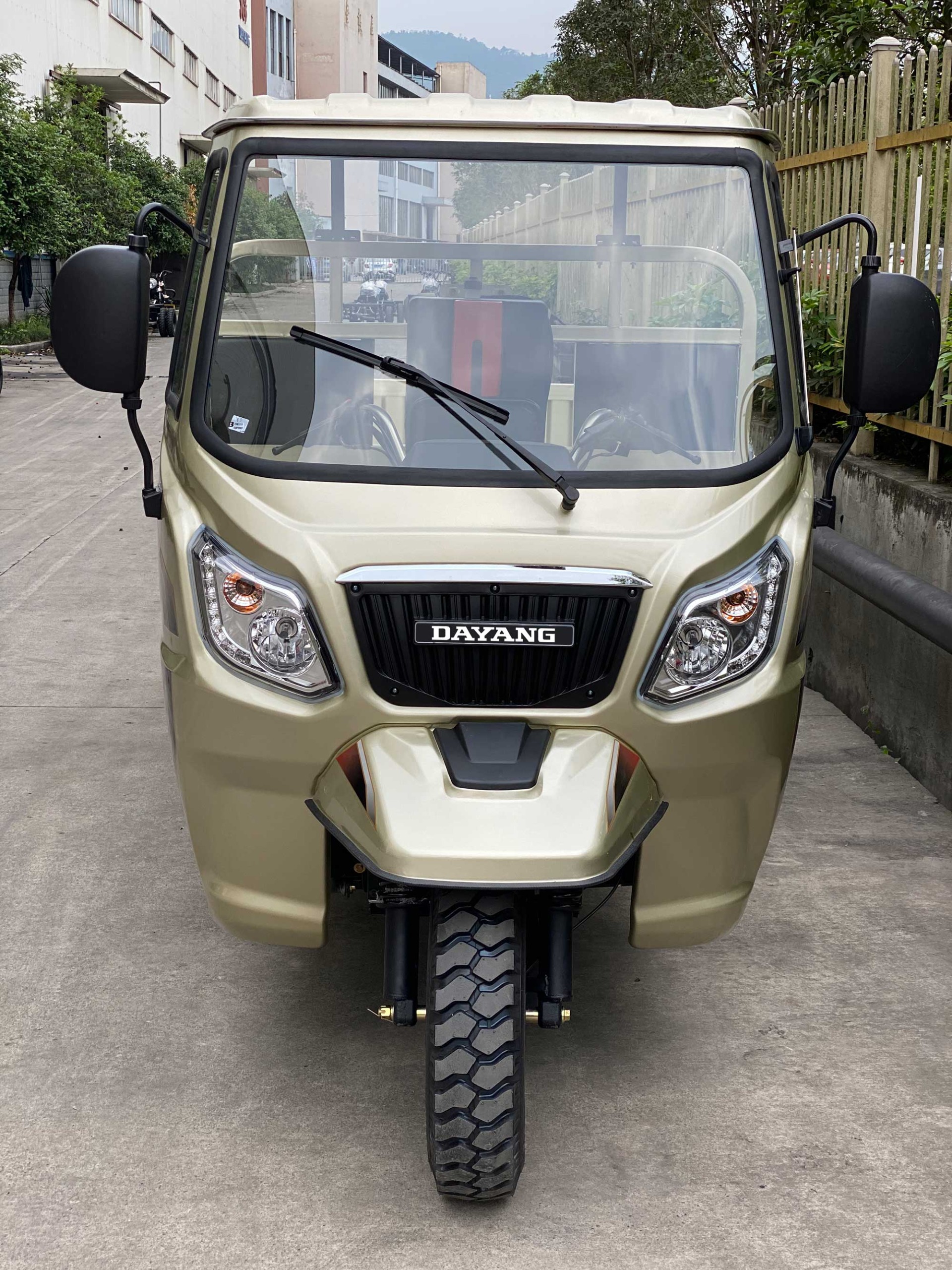 DAYANG Delivery Tricycle with Full Floating Rear-Axle and Five Wheels in Cameroon