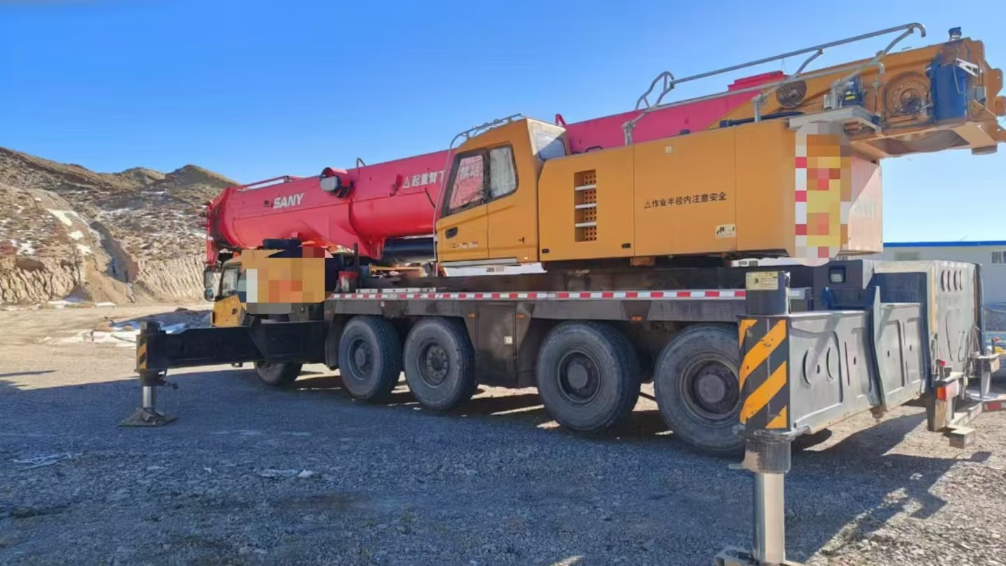 2019 Model SANY SAC2200T 220 Ton Mobile Crane Used With Two Hooks